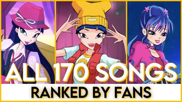 Winx Club | All 170 Songs RANKED By Fans!
