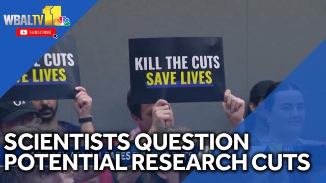 Scientific researchers question officials about potential budget cuts