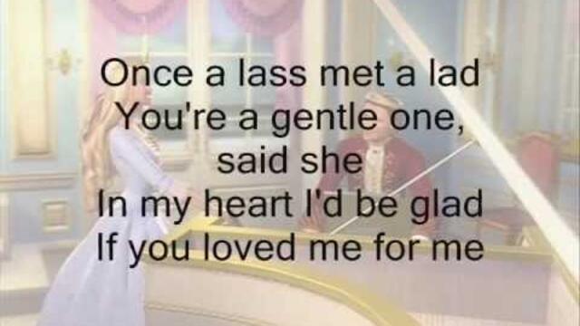 If you Love Me for Me- Barbie as the Princess and the Pauper w/ Lyrics