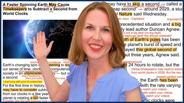 Improve Your English *FASTER* by Reading SCIENCE NEWS (It really works!)