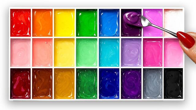 You Won’t Believe These Colors Came from Just 5! Color Mixing