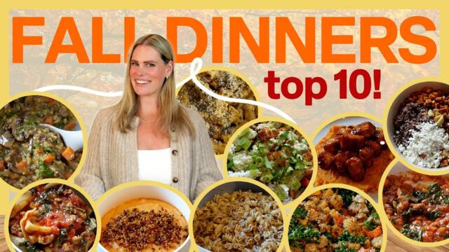 Top 10 Easy, Affordable Fall Dinners