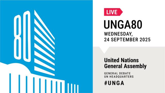 #UNGA 80 General Debate Live - 24 September 2025 (Day 2) - Ukraine, Iran, Australia, Italy and More 2025-09-24 19:11