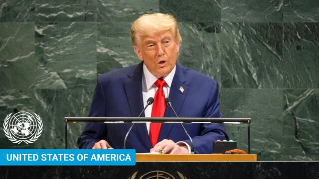 🇺🇸 United States of America - President Addresses United Nations General Debate, 80th Session