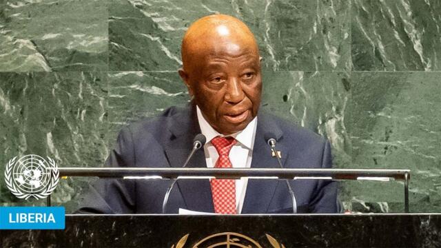 🇱🇷 Liberia -  President Addresses United Nations General Debate, 80th Session | #UNGA