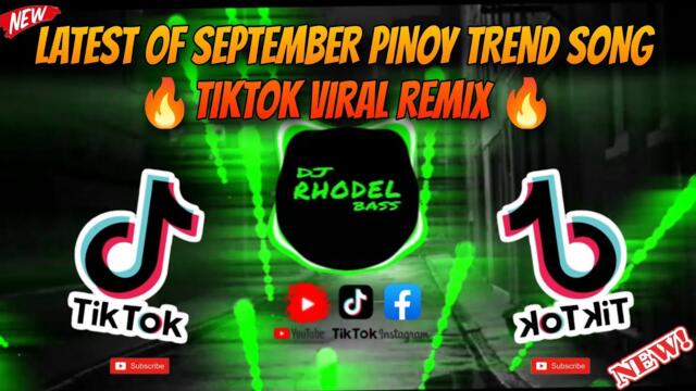 🔥LATEST NONSTOP SEPTEMBER SPOTIFY TREND PINOY CHILL SONG FULL BASS REMIX/ DJ RHODEL BASS🔥