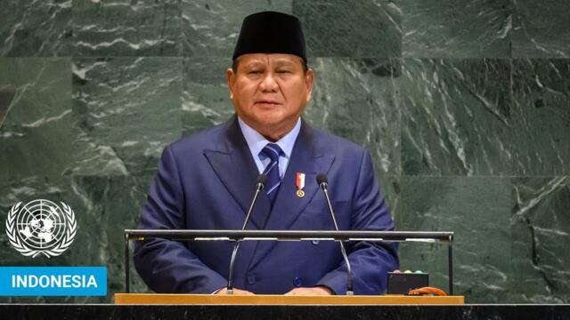 🇮🇩 Indonesia - President Addresses United Nations General Debate, 80th Session | #UNGA