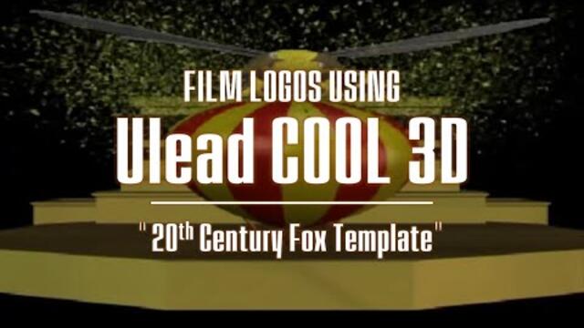 Film Logos Using the 'Fox' Ulead Cool 3D Template