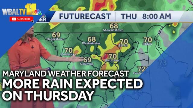 Maryland weather forecast: More rain expected across Baltimore region on Sept. 25