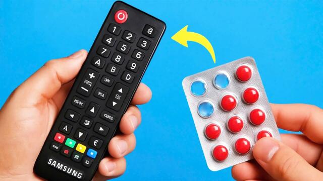 Even THE RICH do this! Easy Way to Repair any TV Remote Control at home