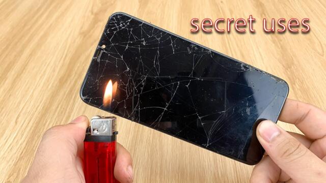 Billions of people don't know these secrets😱!!! secret uses of old phone screen
