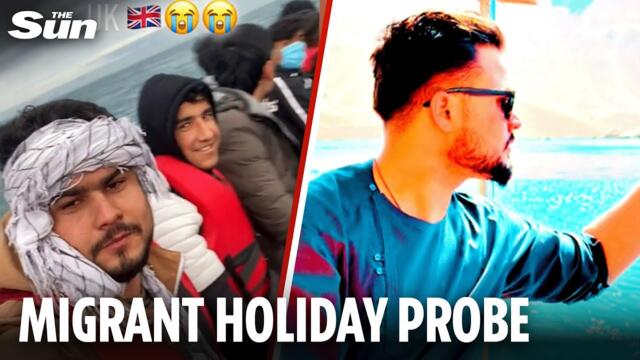 Fury as dinghy migrant given asylum in UK goes on eight week HOLIDAY back to Afghanistan