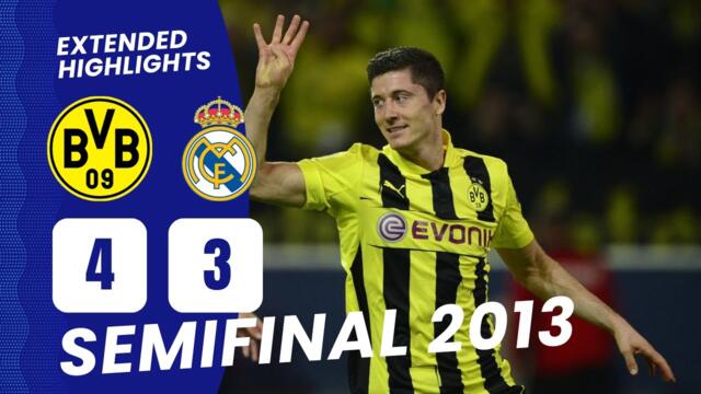 Borussia Dortmund vs Real Madrid 4-3 ( Agg ) | Semifinal CL 2012/2013 | Extended Highlights