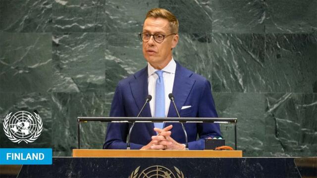 🇫🇮 Finland - President Addresses United Nations General Debate, 80th Session | #UNGA