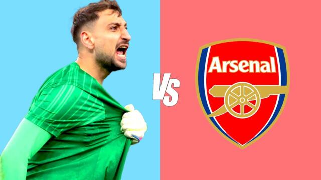 Donnarumma vs Arsenal | Premier League 21/09/2025