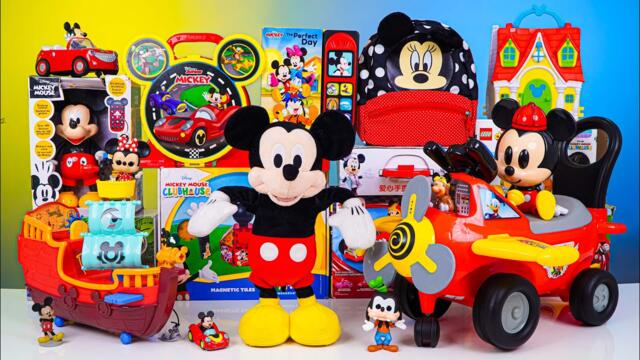Satisfying with Unboxing Disney Mickey Mouse Big Airplane Playset | Review Toys ASMR