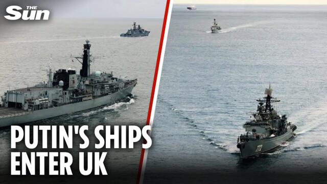 Royal Navy scramble to Russian WARSHIP spotted in English Channel