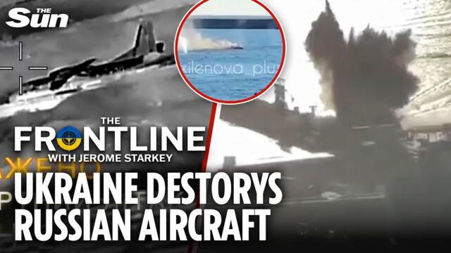 Ukraine destroys MULTIPLE Russian aircraft in one week and strikes Putin's Oil Refineries