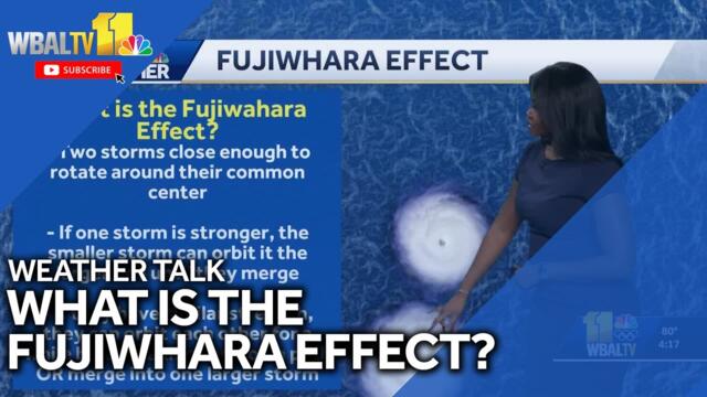 Weather Talk: What is the Fujiwhara effect?