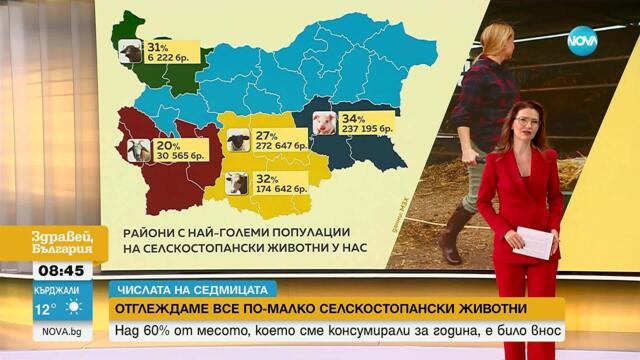 Над 60% от месото, което сме консумирали за година, е било внос