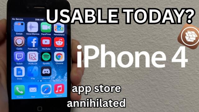 The (Jailbroken) iPhone 4 Experience in 2025