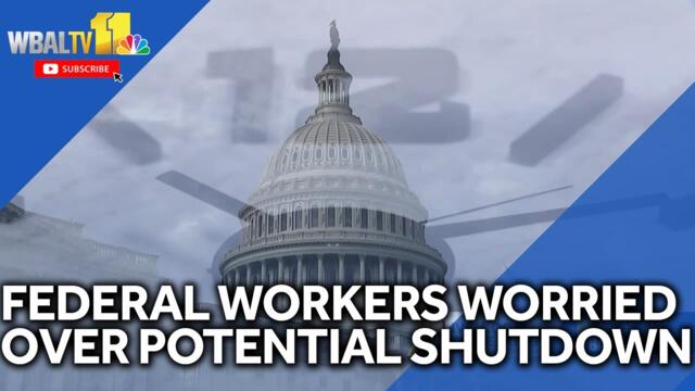 Maryland federal workers fearful of potential shutdown