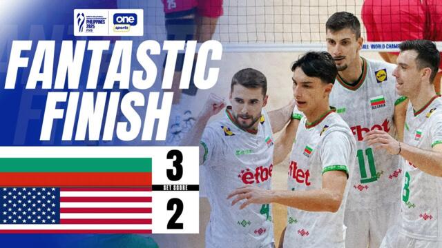BULGARIA'S HISTORIC FINISH vs USA | 2025 FIVB MEN'S WORLD CHAMPIONSHIP