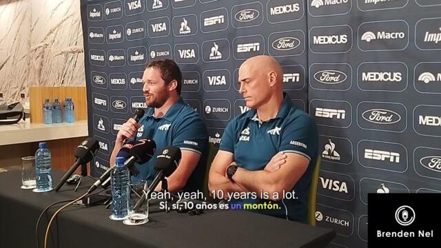 ARGENTINA:  Spanish team announcement presser (English subtitles): Felipe Contempomi, Julian Montoya
