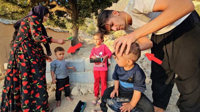 Love: Mehdi's meeting with Zainab and cutting the hair of Muhammad's children,🙂💇👩‍❤️‍💋‍👨