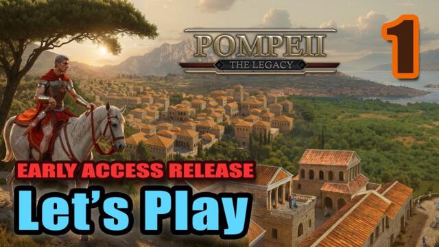 Pompeii Legacy - Campaign - Roman Survival City Builder - Full Gameplay (Early Access) - Let's Play
