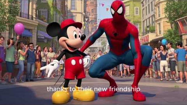 Mickey Mouse Meets Spider-Man: The Ultimate Team-Up 🐭🕷️