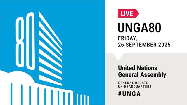 #UNGA 80 General Debate Live - 26 September 2025 (Day 4) - Israel, Pakistan, China, and More 2025-09-26 15:54