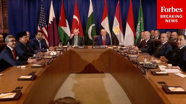 BREAKING NEWS: President Trump Meets With Arab Leaders At The United Nations To Discuss Gaza