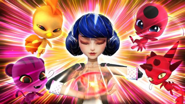 [UNIFY FOUR] 🐞🐲🐯🐓 Marinette with Bug x Rooster x Tiger x Dragon 4️⃣ MIRACULOUS FUSION TRANSFORMATION