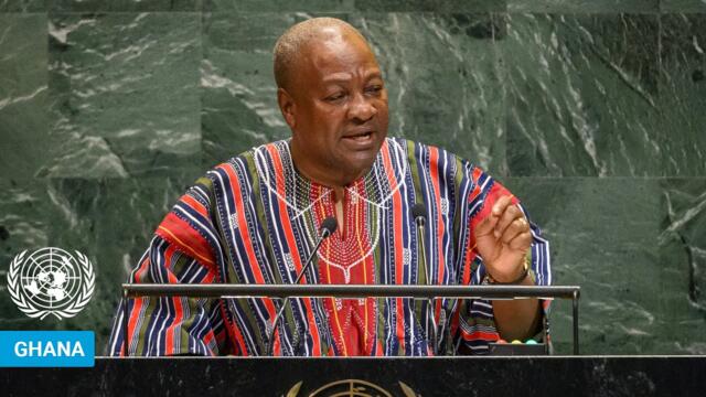 🇬🇭 Ghana - President Addresses United Nations General Debate, 80th Session | #UNGA