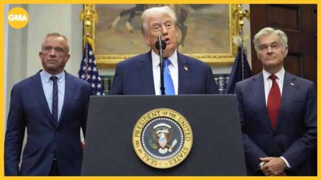 President Trump and RFK Jr. make announcement on autism, Tylenol, and vaccines