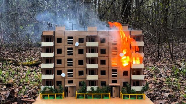 Gas Explosion Destroys the Building!