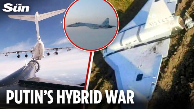 Mystery drones, brazen warplanes & secret sabotage - How Putin will exploit any crack in Nato