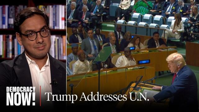 Trump Slams United Nations, Global Migration & Climate Science in U.N. Speech