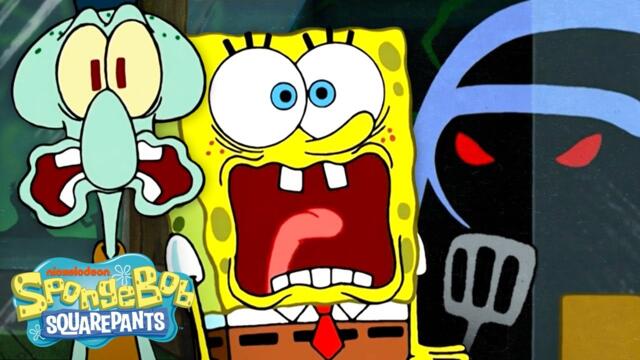 SpongeBob's SCARIEST Episodes Ever 😱 | 60 Minute Compilation | @SpongeBobOfficial