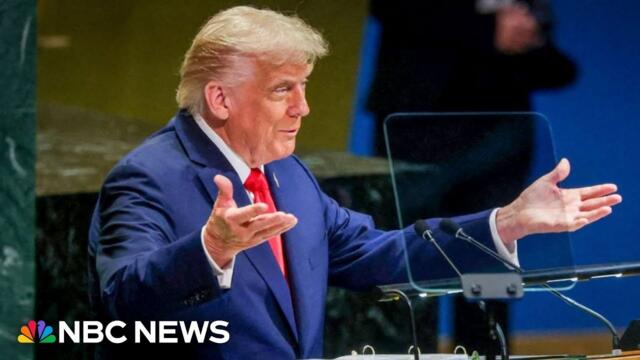 Breaking down President Trump's 2025 United Nations General Assembly speech