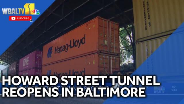 Howard Street Tunnel renovations create new jobs, more capabilities