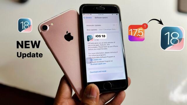 New update for iPhone 8+ iOS 18 || How to install IOS 18 on iPhone 8