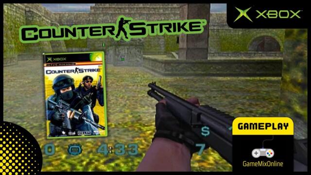 Counter Strike 1.6 [XBOX] - FIRST MATCH EVER in Xbox version GAMEPLAY in 2025