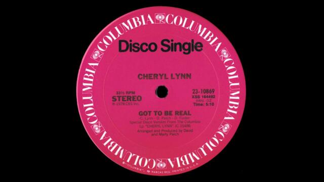 Cheryl Lynn - Got To Be Real (Robbie Doherty's 129 Time Edit)
