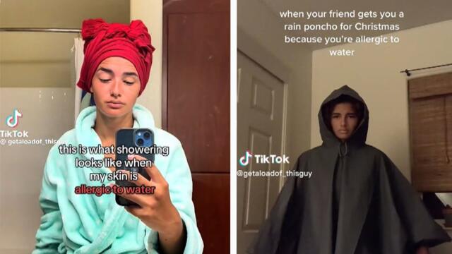 Model Allergic To Water And All Of Her Bodily Fluids