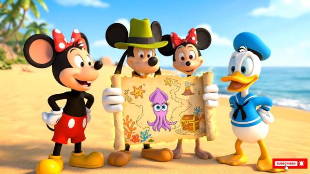 Mickey Mouse Clubhouse+! 🐬 Pluto Follows Dolphins