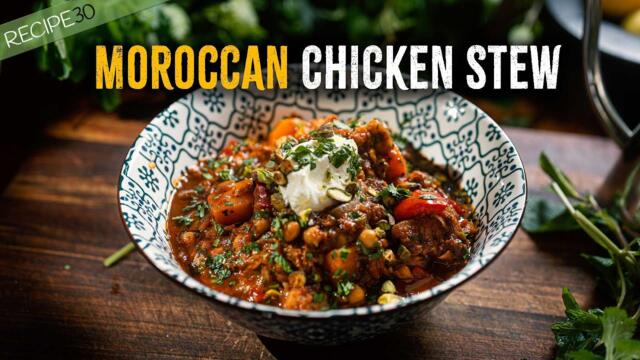 One-Pot Moroccan Chicken Stew (So Easy, So Good)