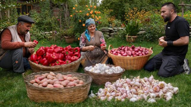 How We Preserve Vegetables for Winter — Homemade & Natural 🌶️🥕🥦