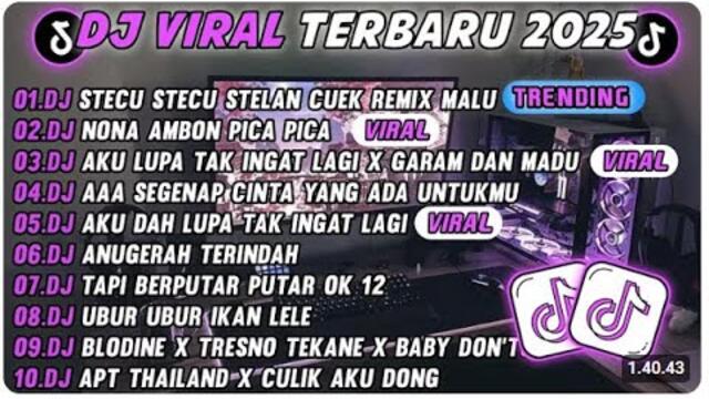 DJ TIKTOK TERBARU 2025-🎵 DJ DJ STECU STECU STELAN CUEK REMIX 🎵 DJ COBA COBA JALANIN DULU FULL ALBUM